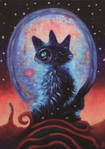Cat Sleeper’s Curse - Original Painting