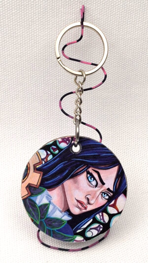 Arcane Hextech Caitlyn - Wooden Keychains