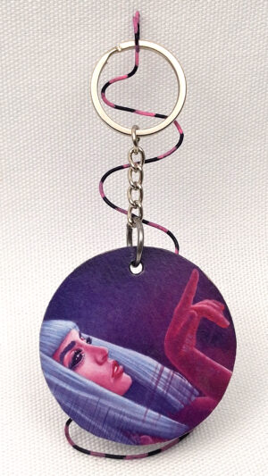 Joi Bladerunner - Wooden Keychain