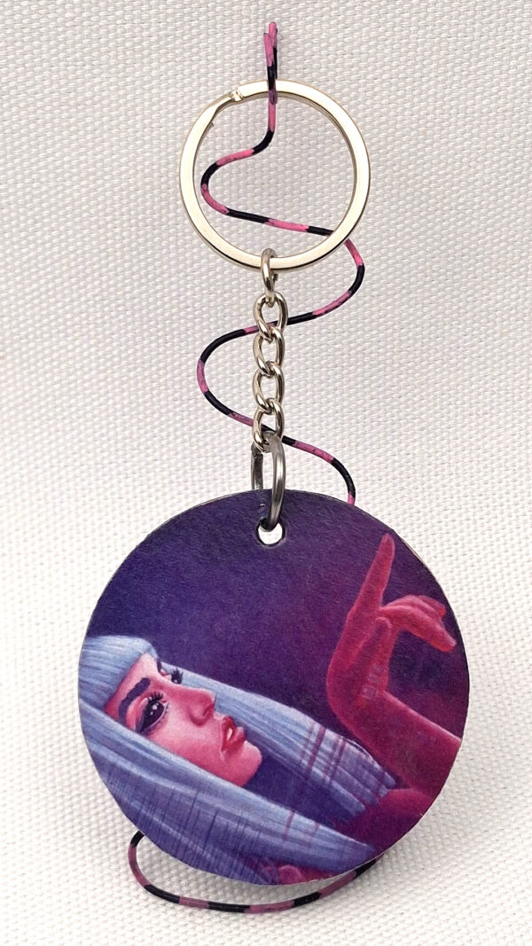 Joi Bladerunner - Wooden Keychain