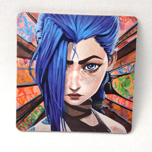 Arcane Jinx Pane - Wooden Cup Coaster