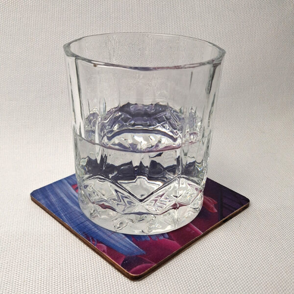 Joi Bladerunner - Wooden Cup Coaster - Image 2