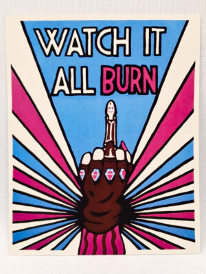 Arcane Zaun Propaganda Poster Jinx - Art Print