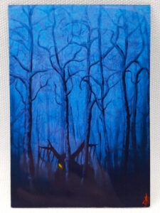 Shadow of Bies - Slavic Folklore - Magnet