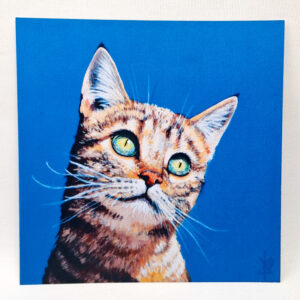 Blue Sky Cat - Art Print