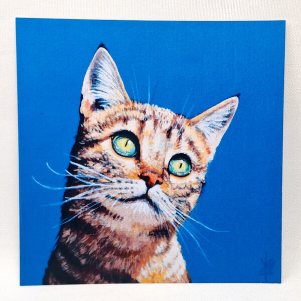 Blue Sky Cat - Art Print