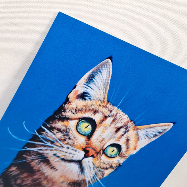 Blue Sky Cat - Art Print - Image 2