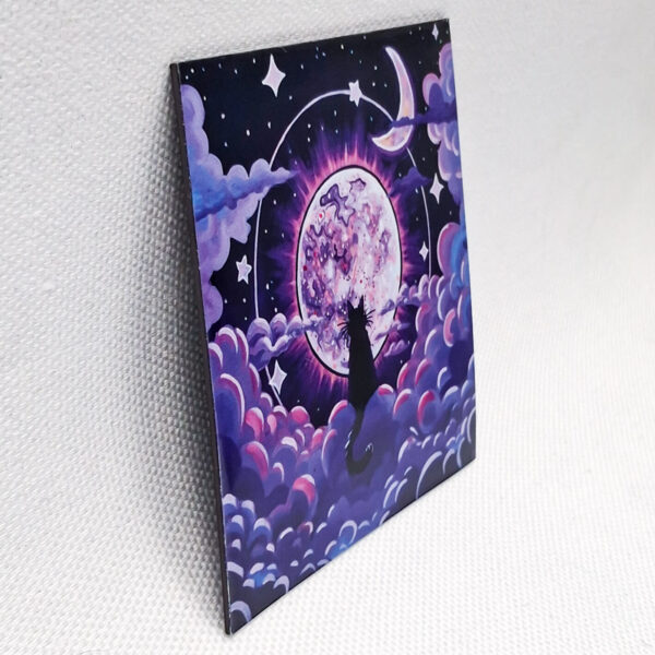 Cat's Lunar Violet Guard - Magnet - Image 2