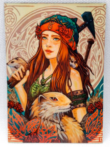 Dziewanna - Slavic Forest Goddess - Magnet