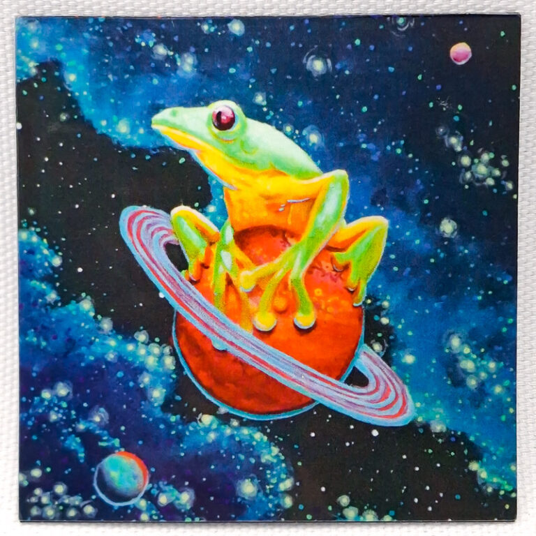 Frog Rodeo on Mars - Magnet