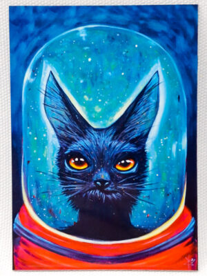 Mad Space Cat - Magnet