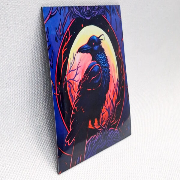 Moonlit Crow - Magnet - Image 2