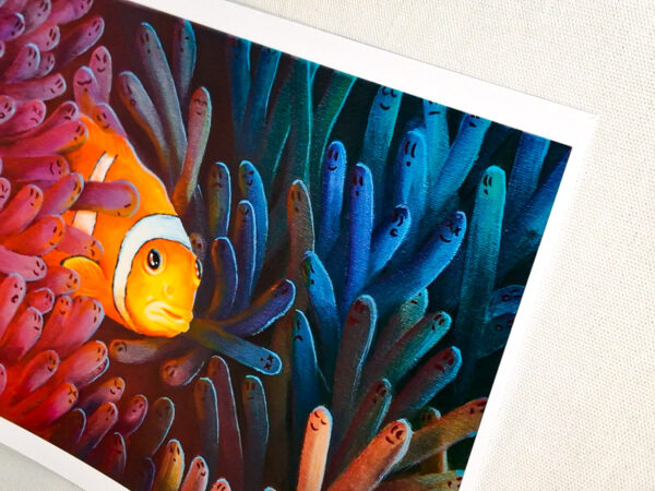 Paranoid Clownfish - Art Print - Image 2