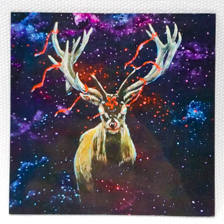Satanic Deer - Magnet