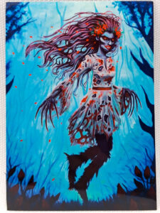 Strzyga - Slavic Folklore Creature - Magnet