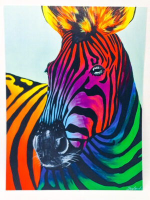 The Spectrum of Zebra - Art Print