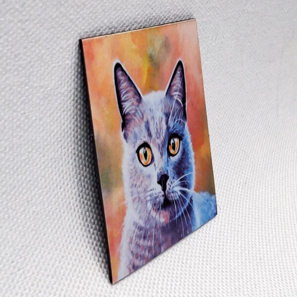 Velvet Presence Cat - Magnet - Image 2