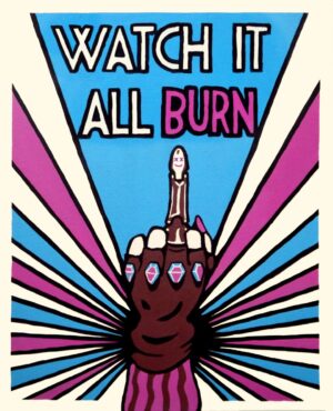 Arcane Zaun Propaganda Poster Jinx - Sticker