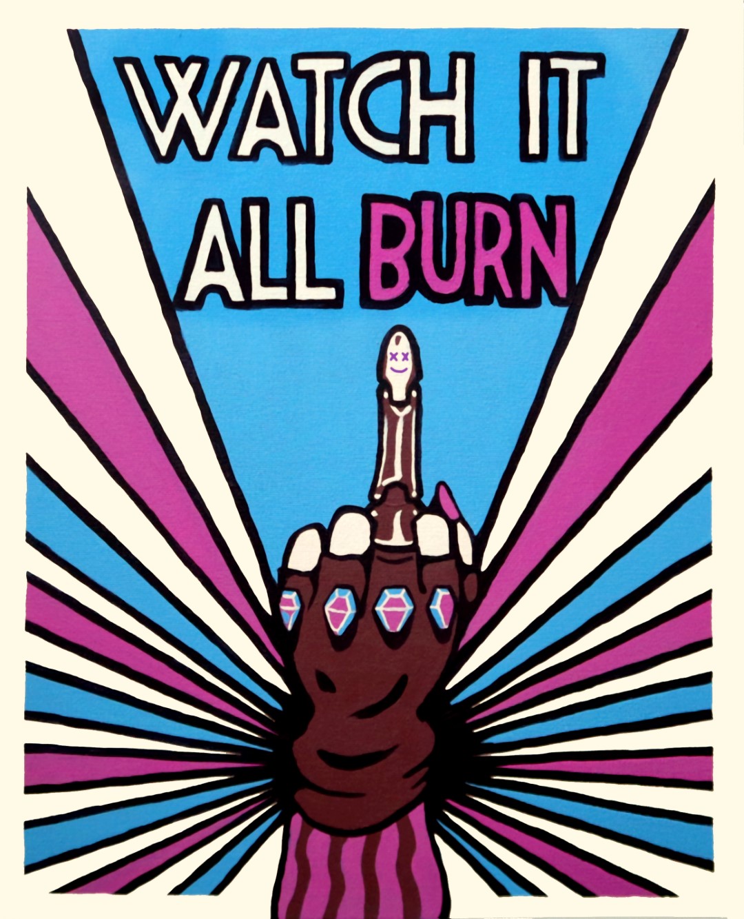 Arcane Zaun Propaganda Poster Jinx