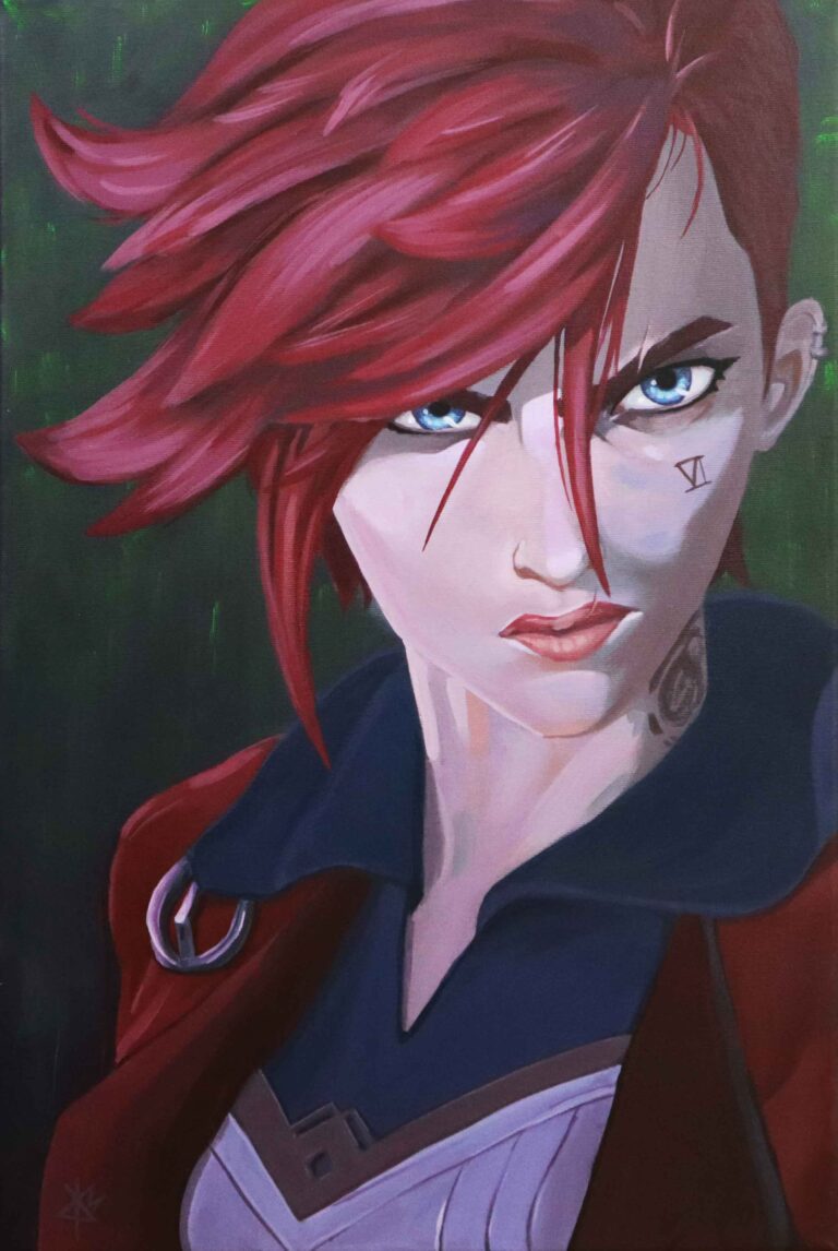 Arcane Fighter’s Gaze Vi - Sticker
