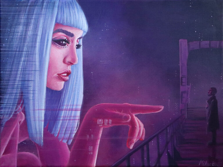 Hologram Dreams - Joi Bladerunner - Sticker