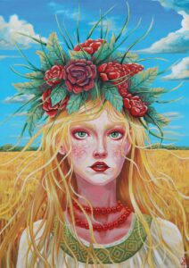 Południca - Slavic Field Demon - Magnet