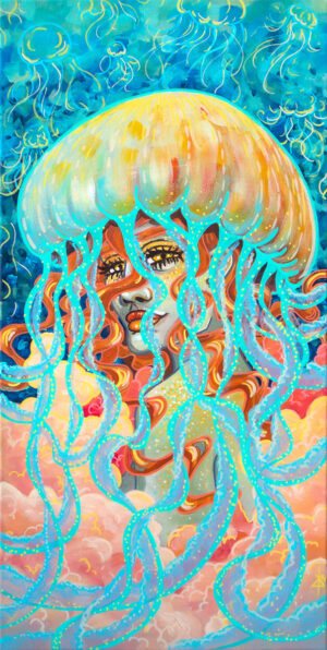 Crowned by the Deep - Original Painting