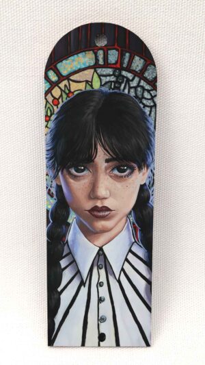 Gothic Wednesday - Wooden Bookmark