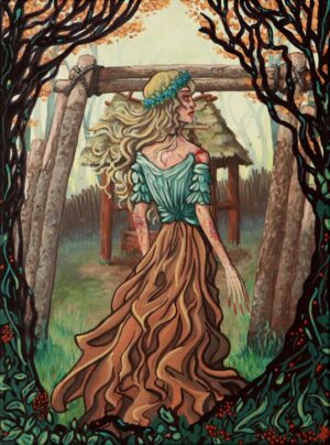 Licho - A Witcher-Inspired Monster - Original Painting