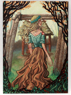 Licho - A Witcher-Inspired Monster  - Magnet